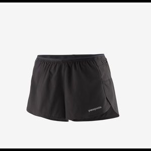 Patagonia Strider Pro Running Shorts 3” in black